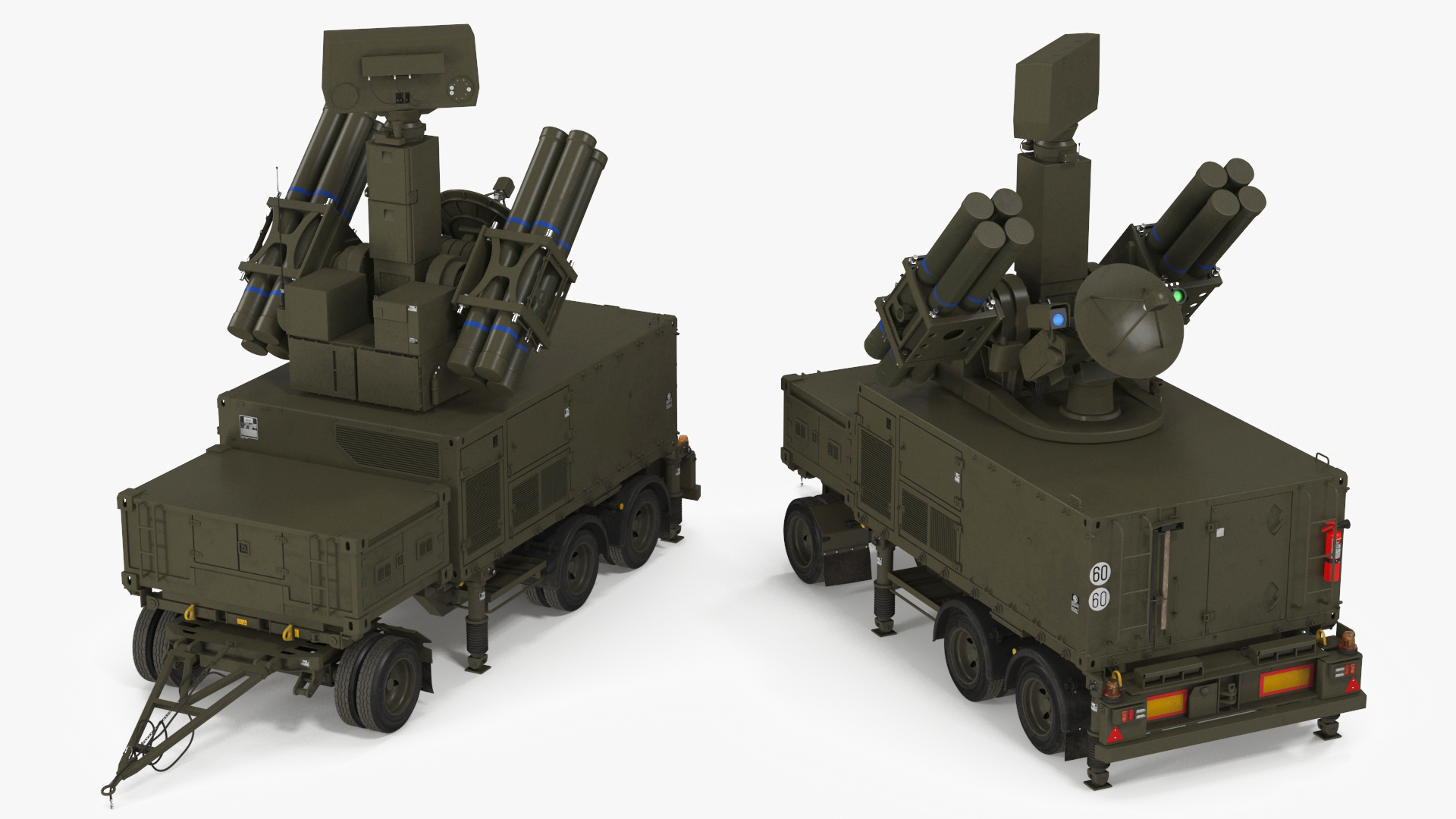 Missile Launcher at the Ready 3D model