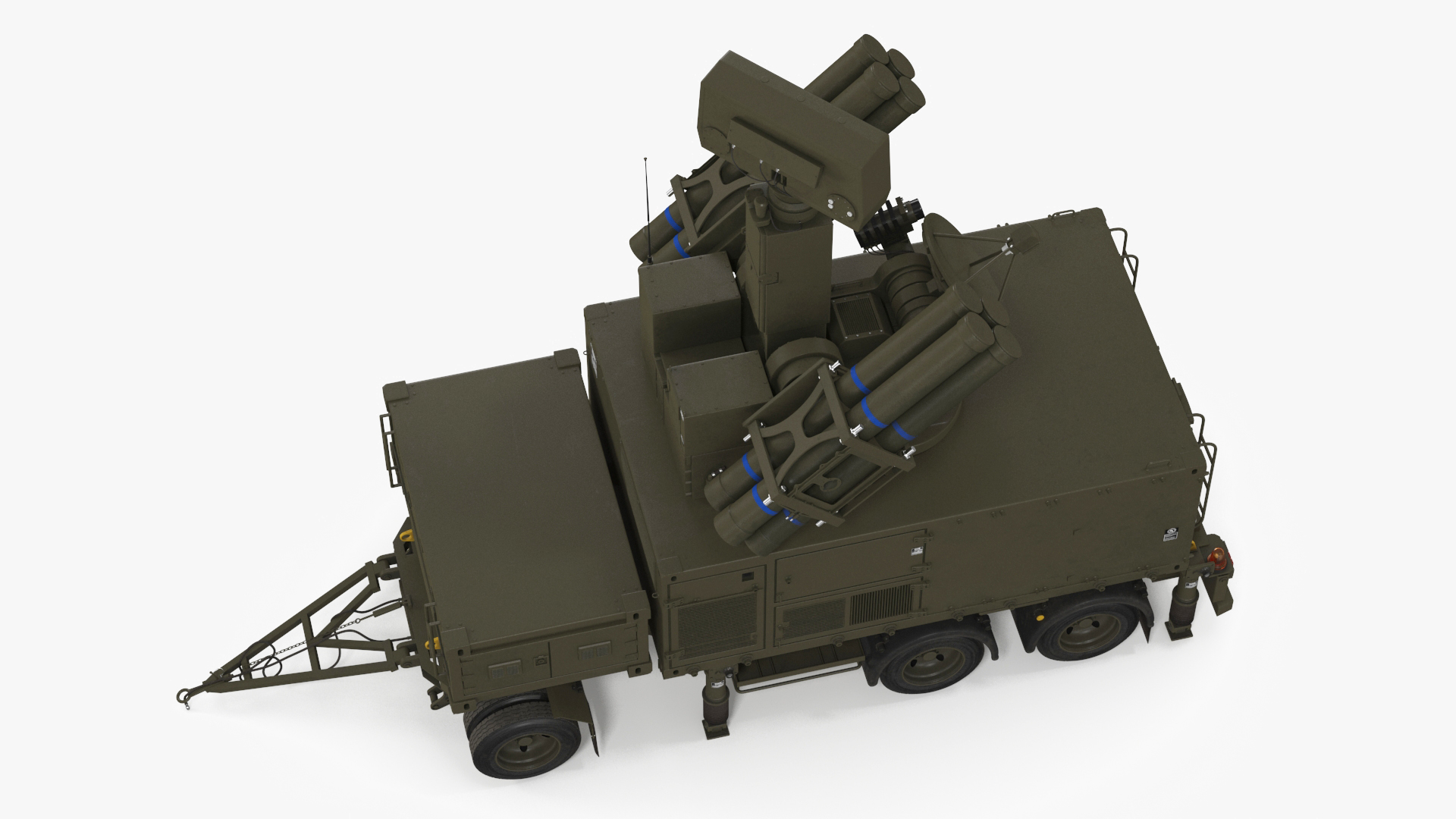 Missile Launcher at the Ready 3D model