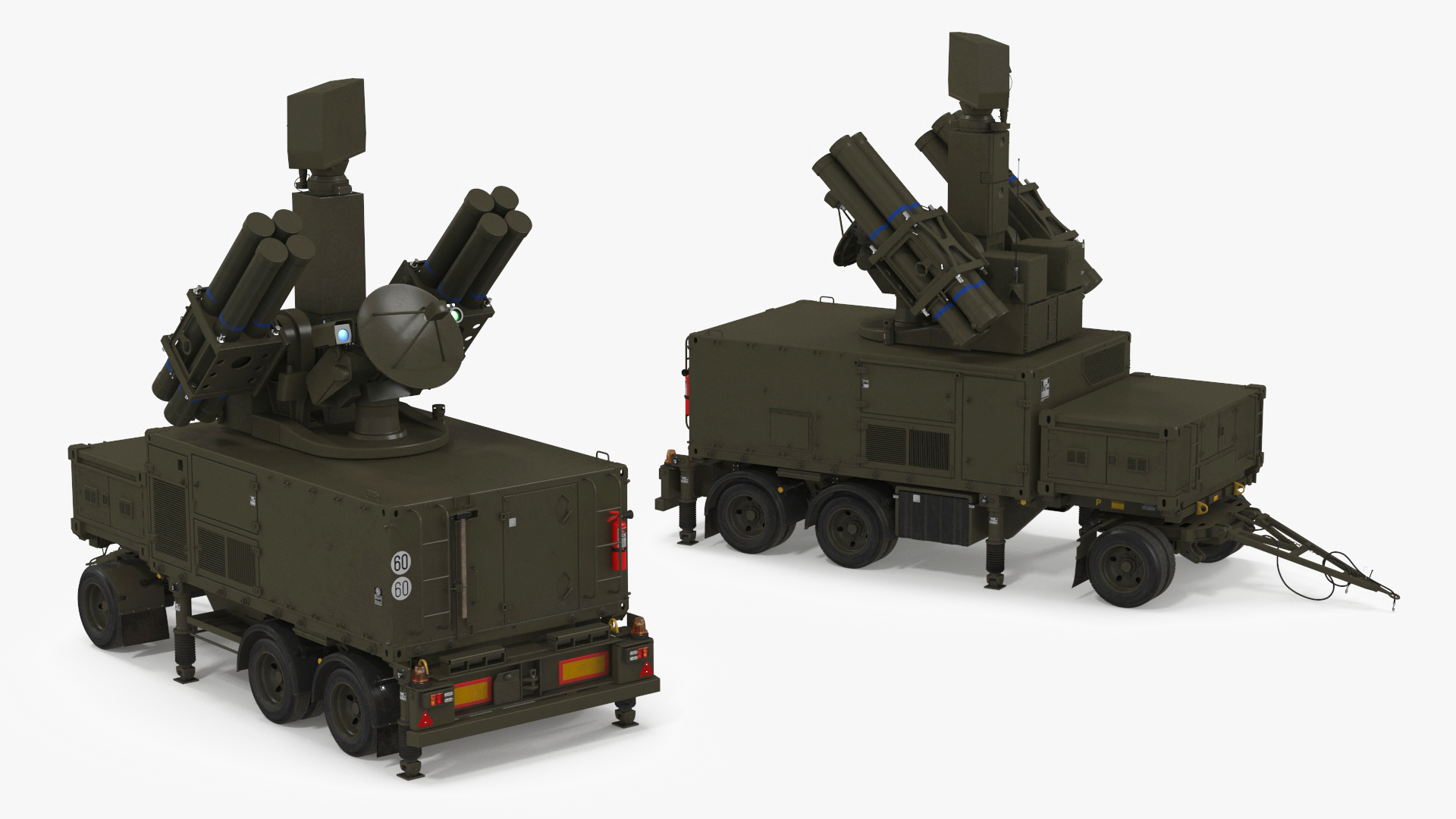 Missile Launcher at the Ready 3D model