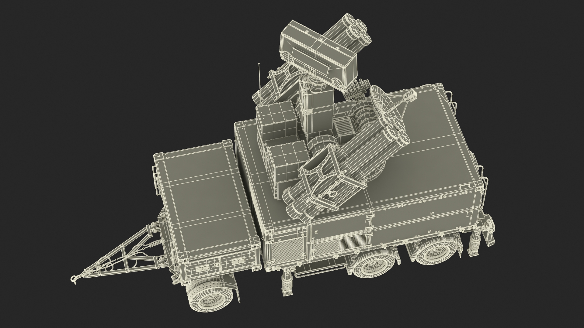 Missile Launcher at the Ready 3D model