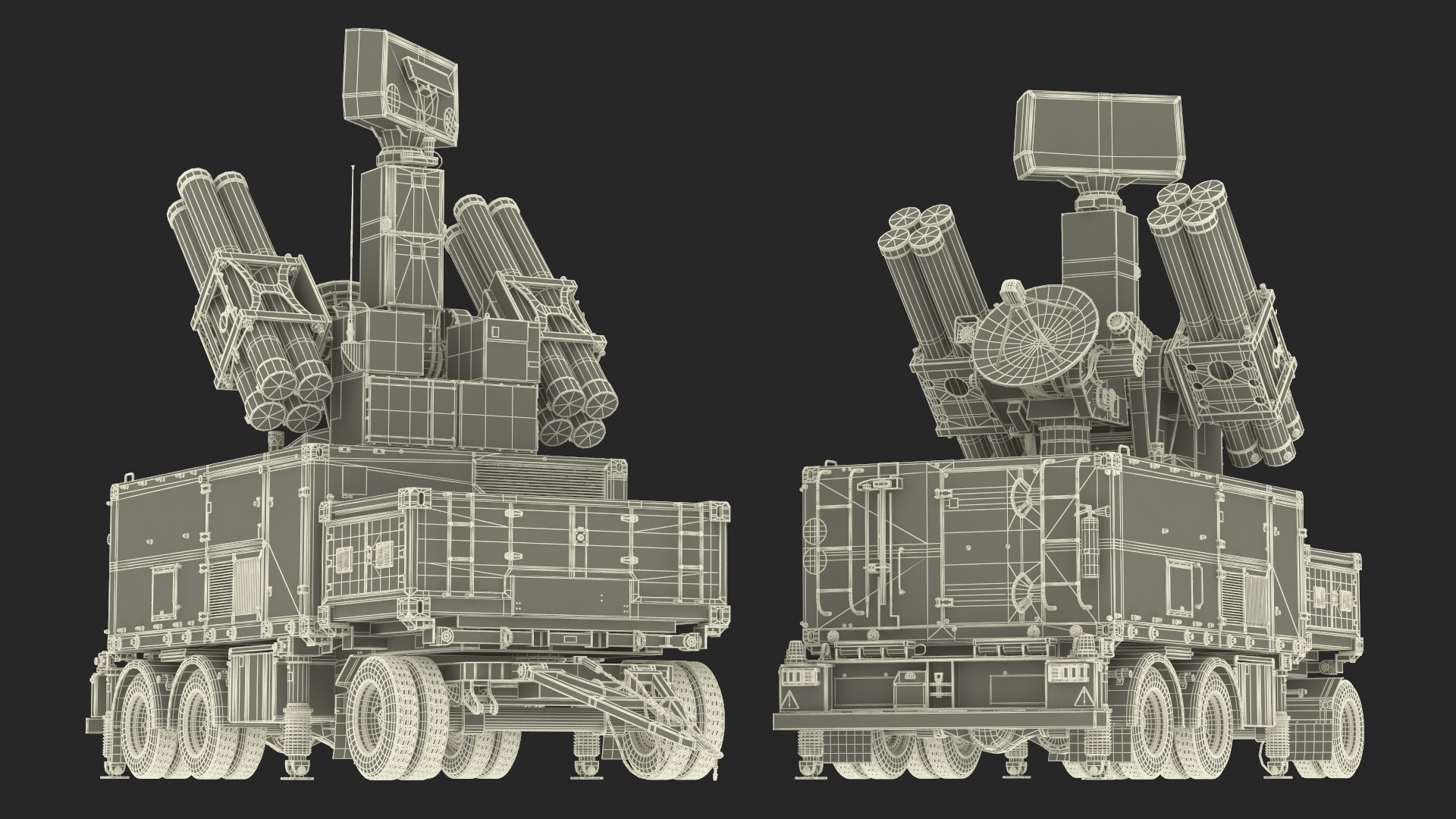 Missile Launcher at the Ready 3D model