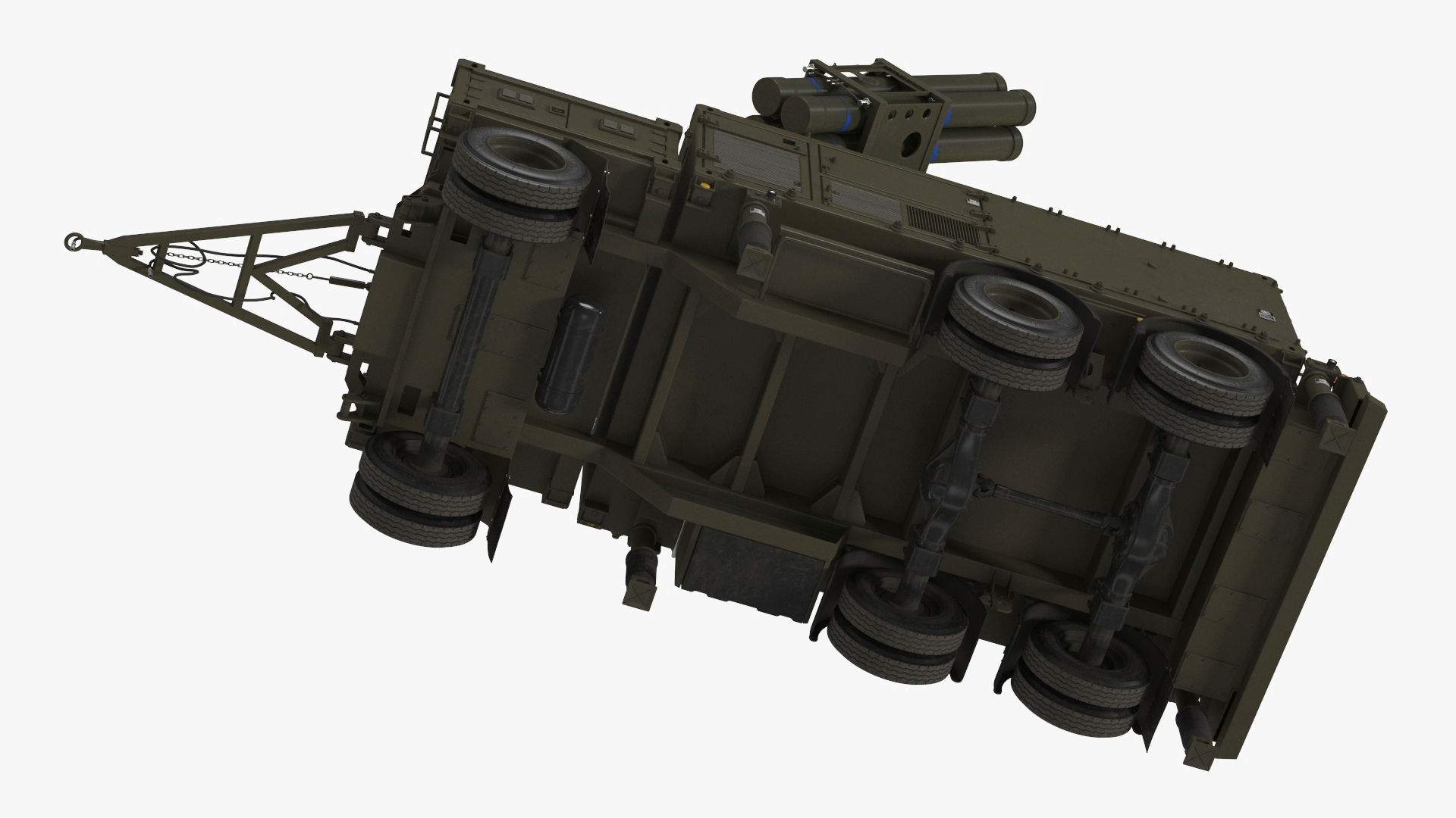 Missile Launcher at the Ready 3D model