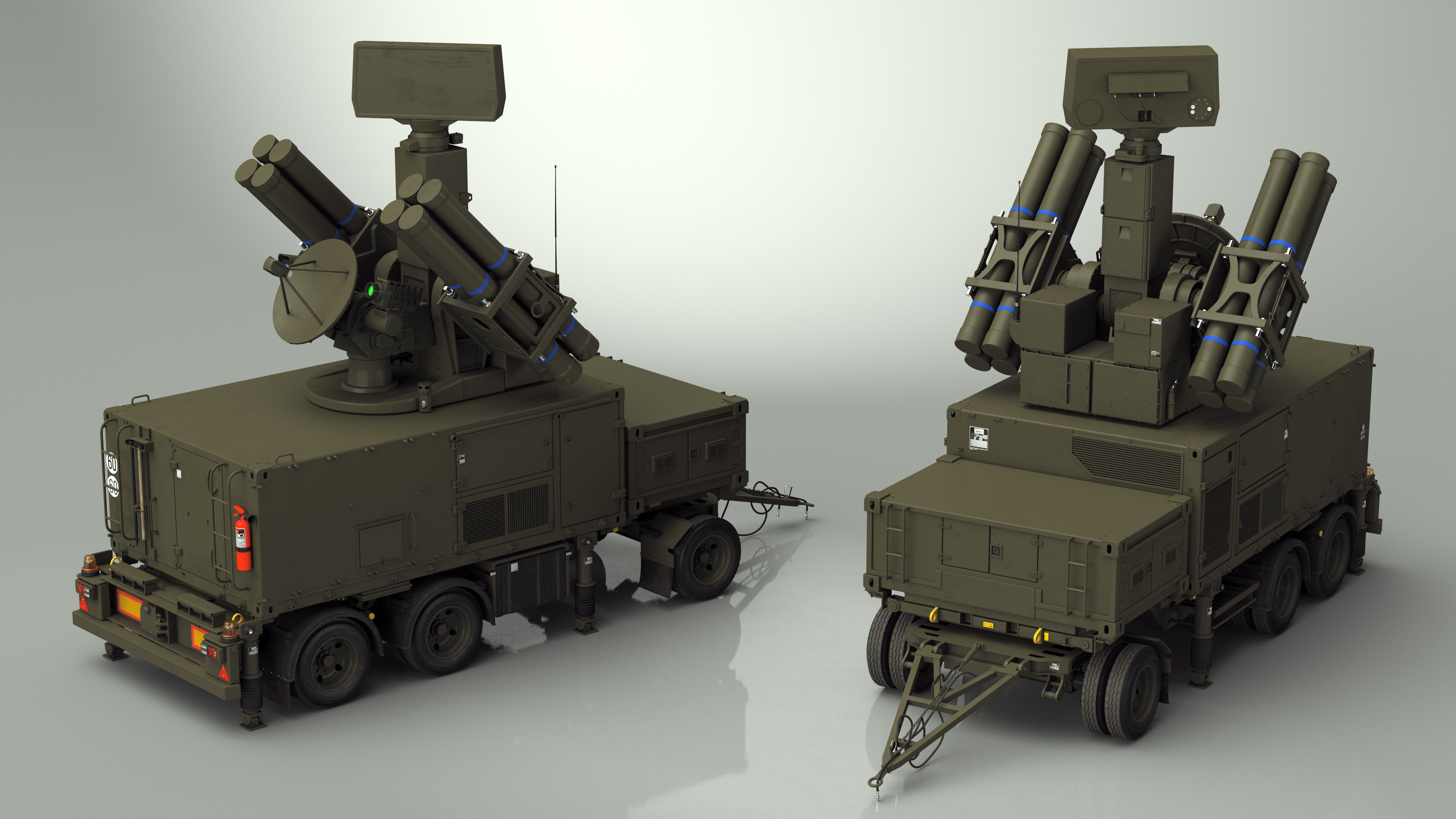 Missile Launcher at the Ready 3D model