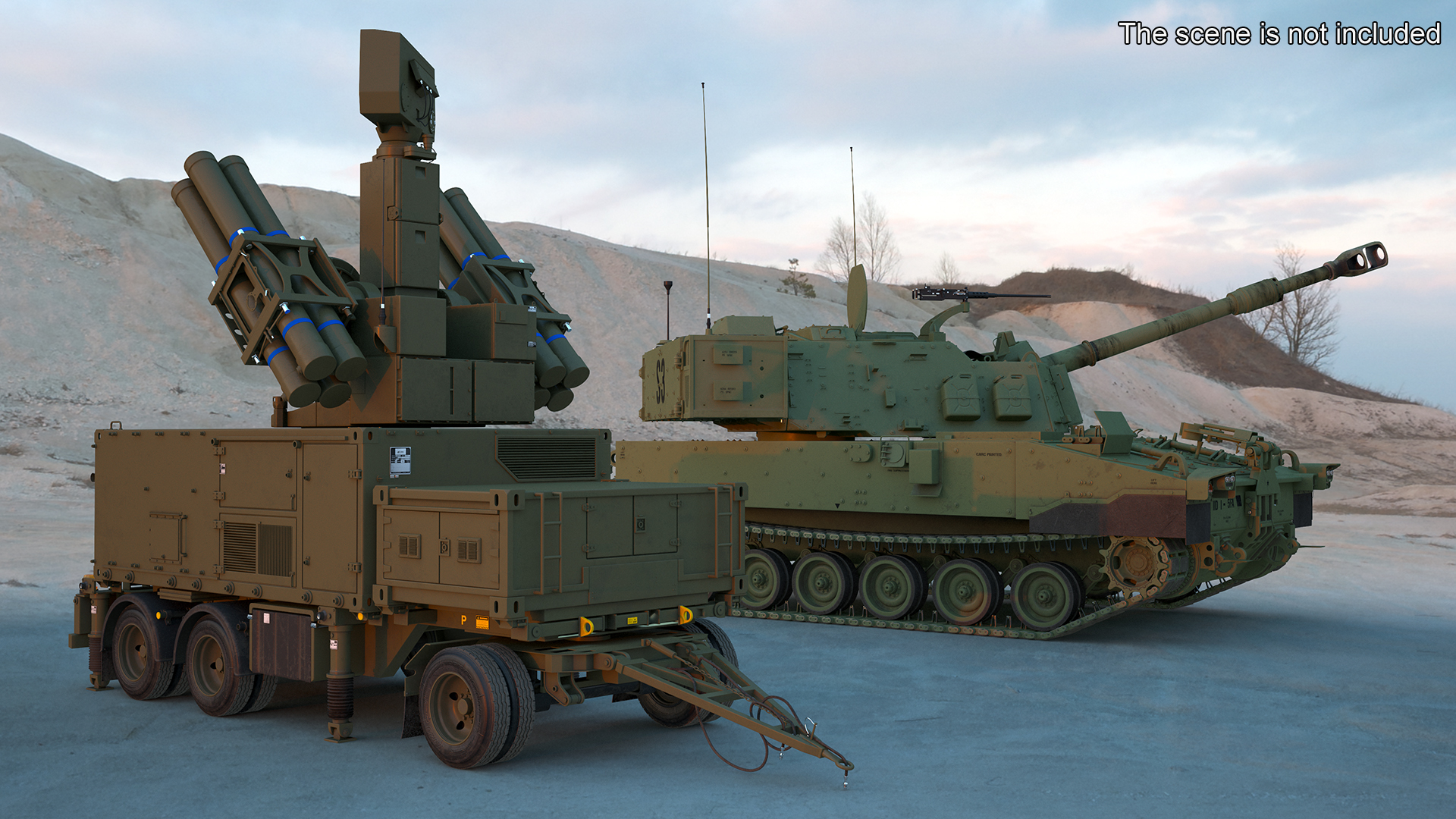 Missile Launcher at the Ready 3D model