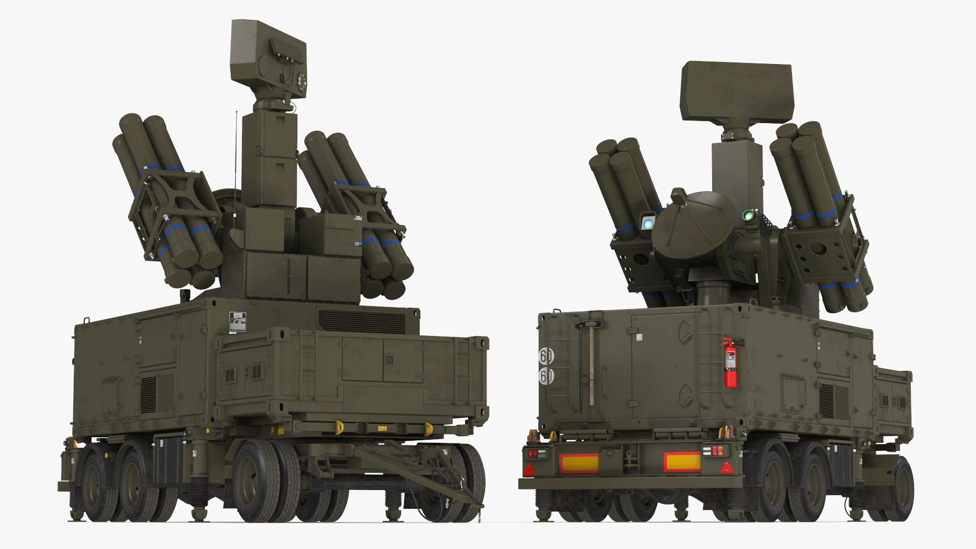 Missile Launcher at the Ready 3D model