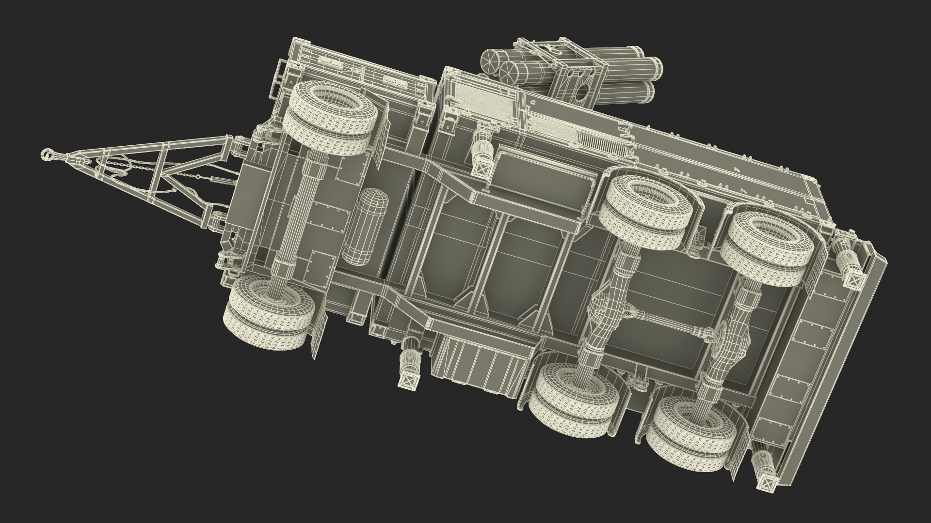 Missile Launcher at the Ready 3D model