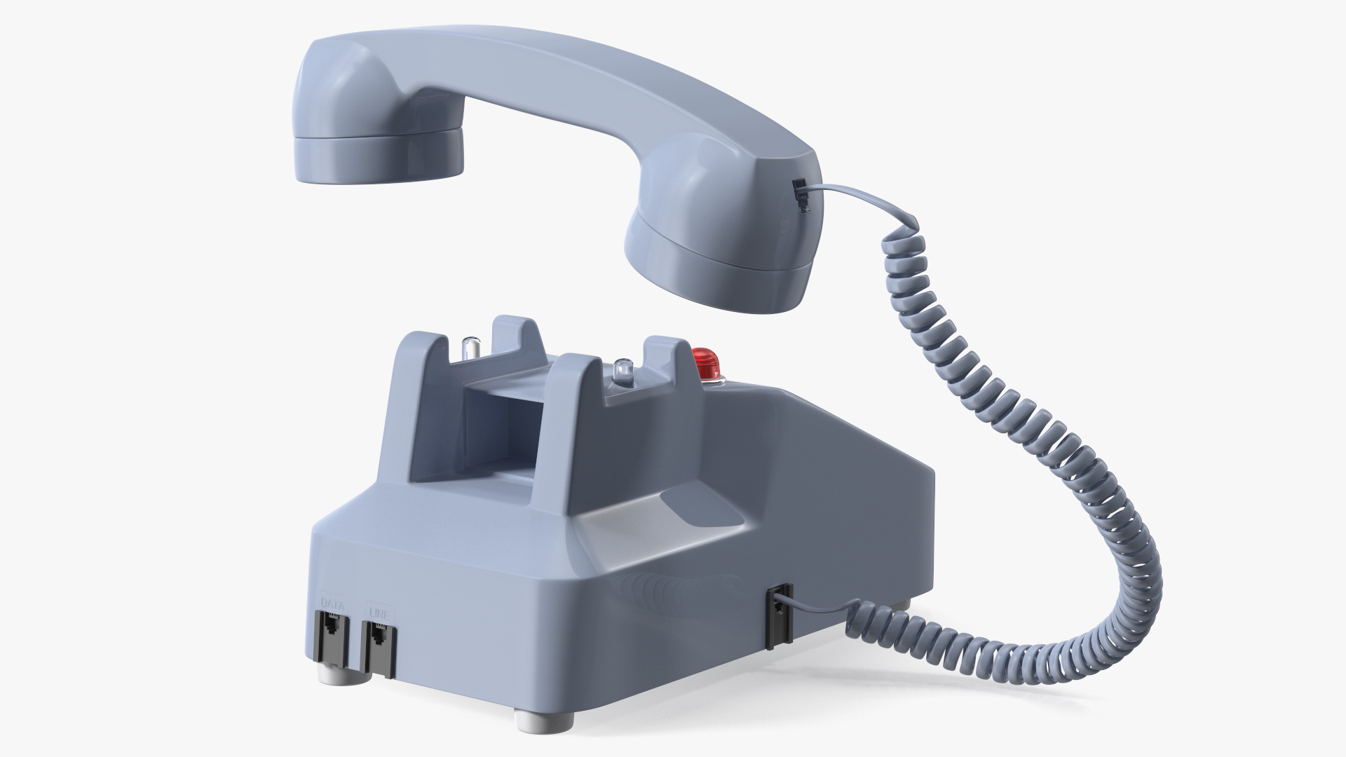 Retro Telephone Off Hook 3D model