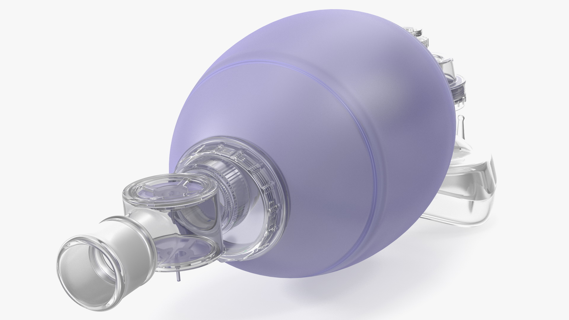 3D PVC Manual Resuscitator model