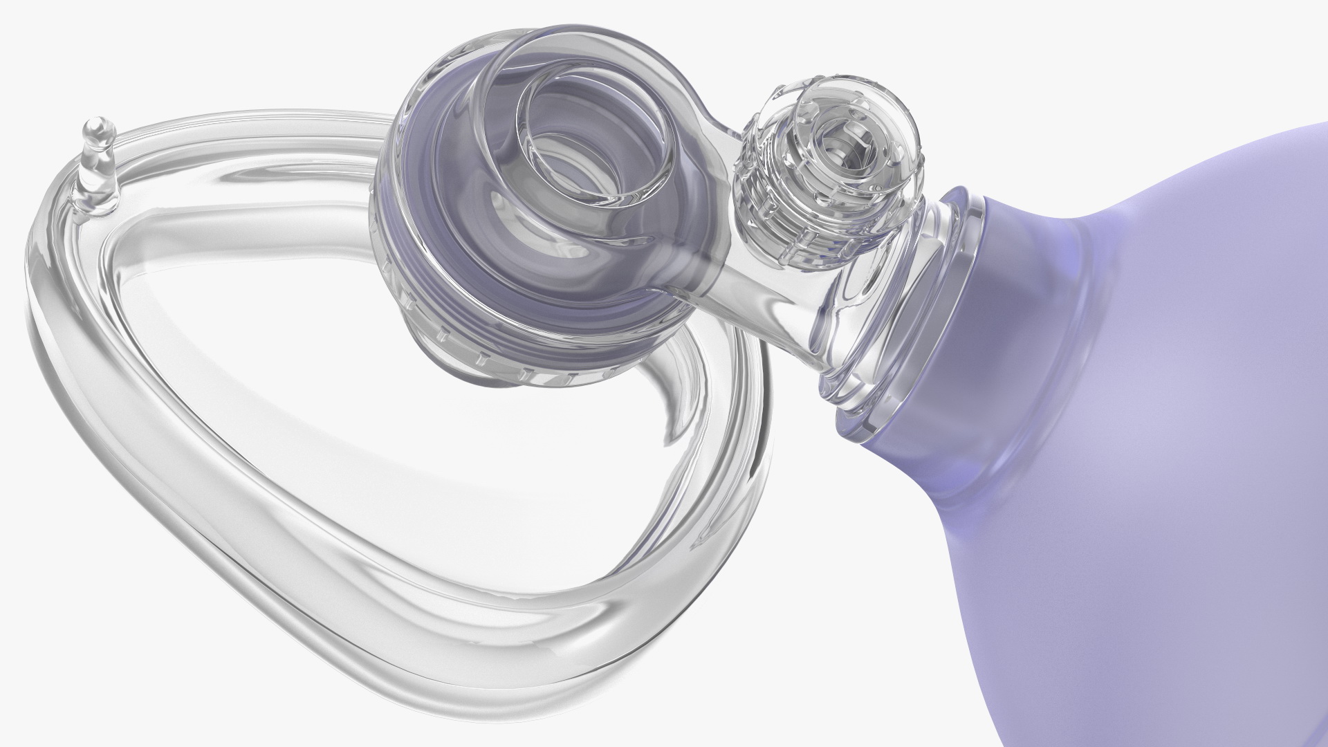 3D PVC Manual Resuscitator model