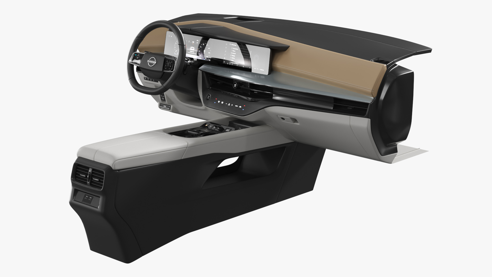 Nissan Rogue 2027 Dashboard, view 3