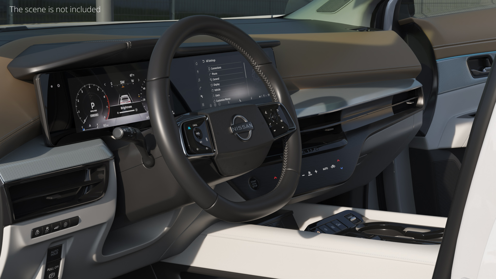 Nissan Rogue 2027 Dashboard, view 2