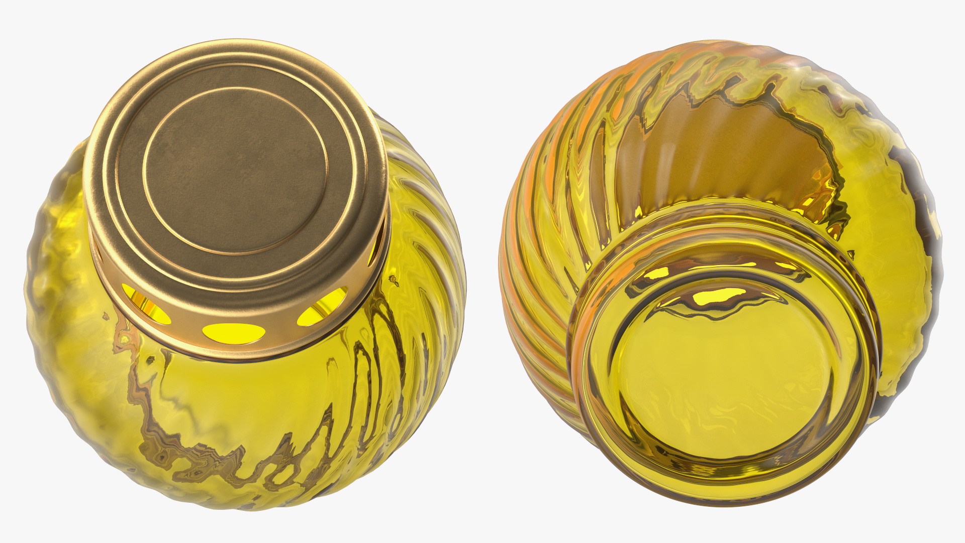 3D Memorial Grave Lamp No Candle Yellow