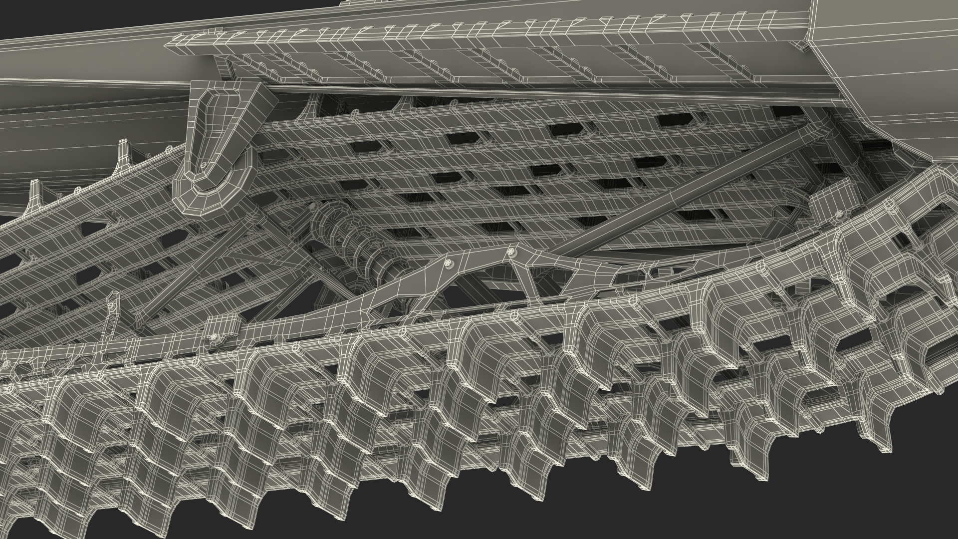 Sled Polaris Black Rigged for Maya 3D model