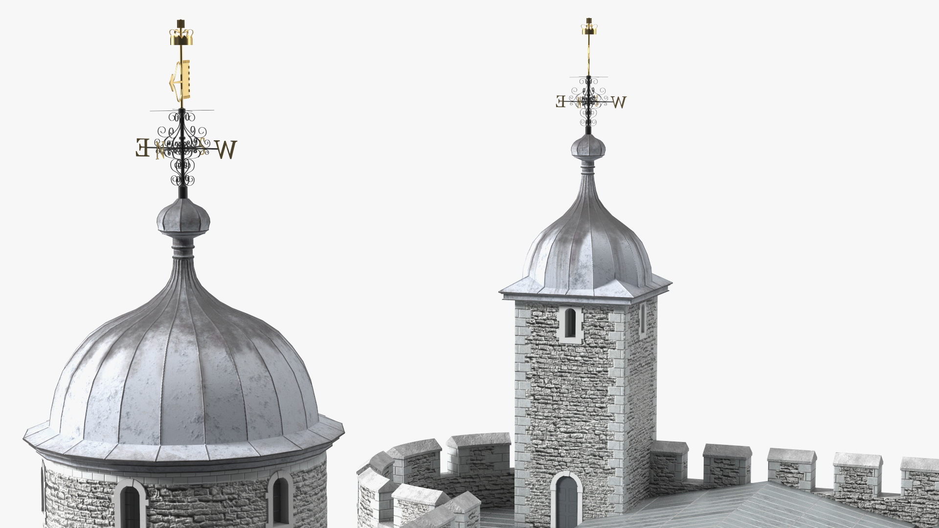 3D model Medieval Castle