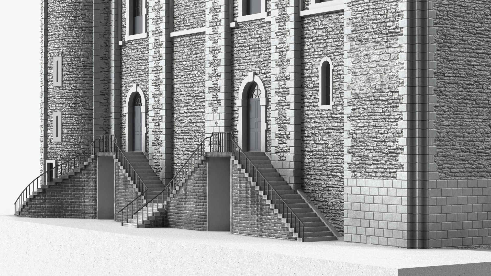 3D model Medieval Castle