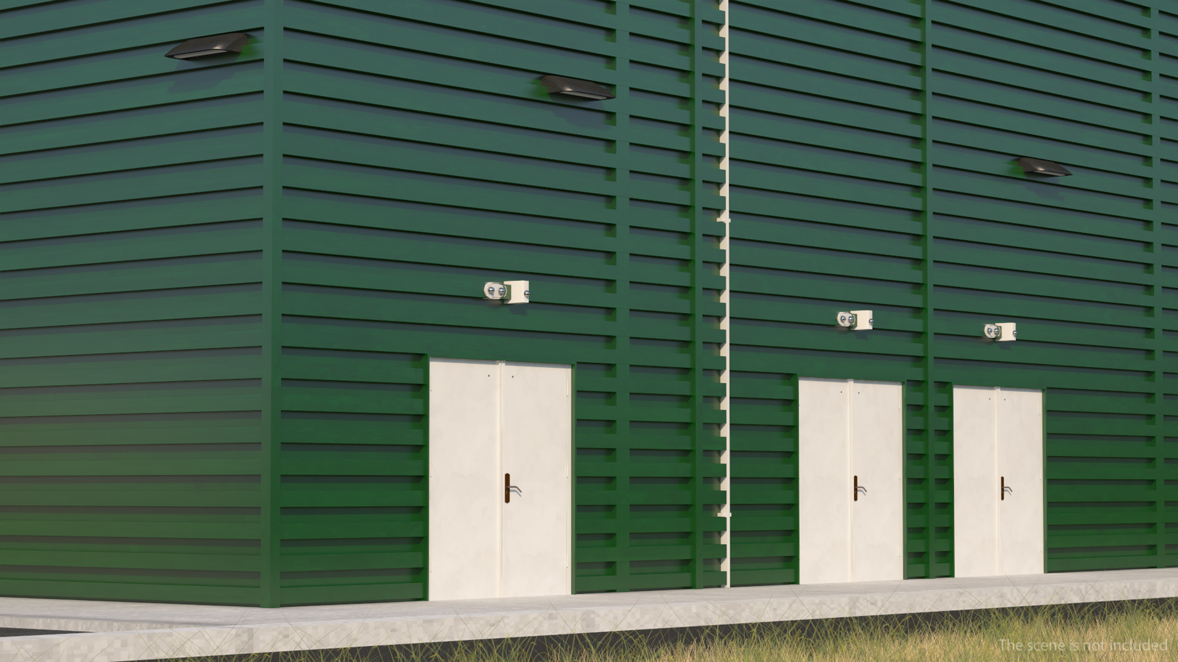 Battery Storage Power Station 3D model