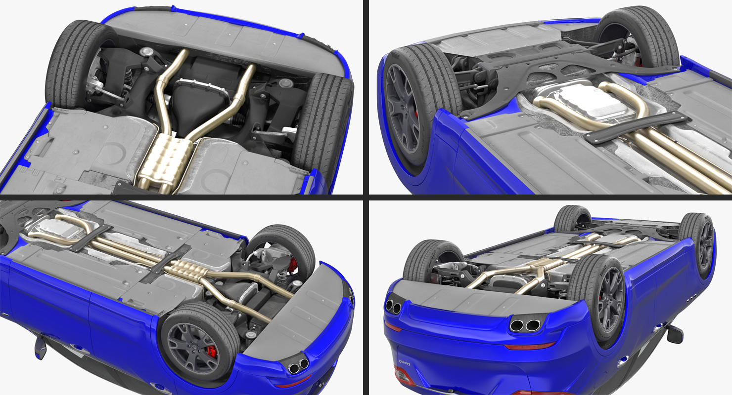 3D Maserati Levante 2017 Rigged model