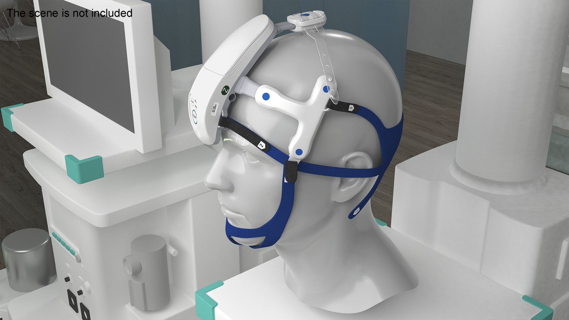 3D Neural Activities Analysis Electroencephalography EEG Headset