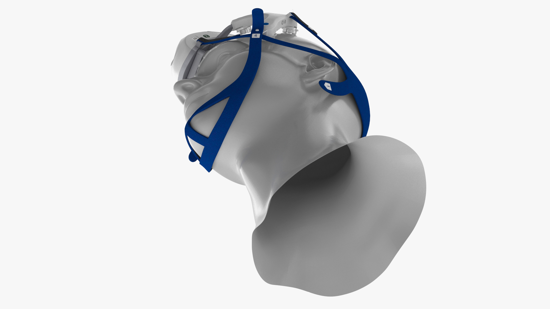 3D Neural Activities Analysis Electroencephalography EEG Headset