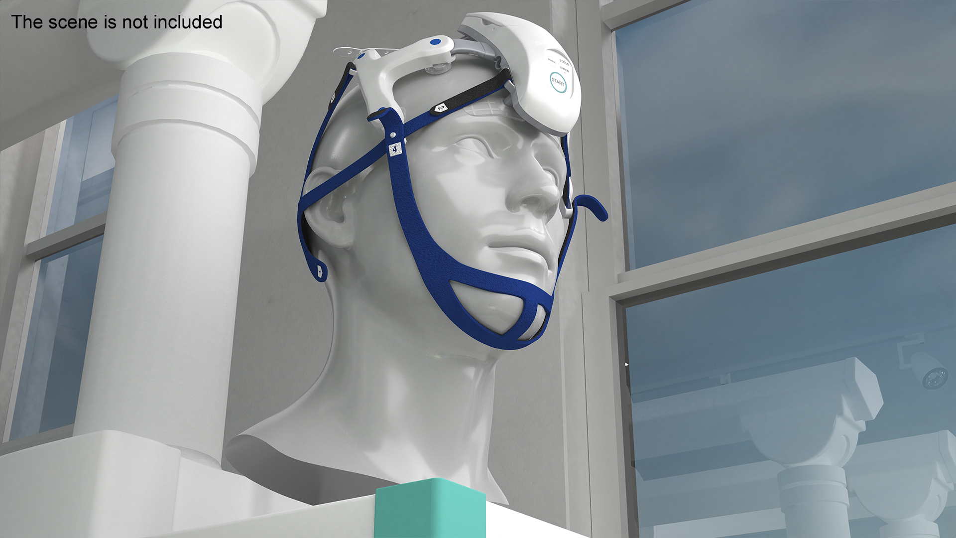 3D Neural Activities Analysis Electroencephalography EEG Headset