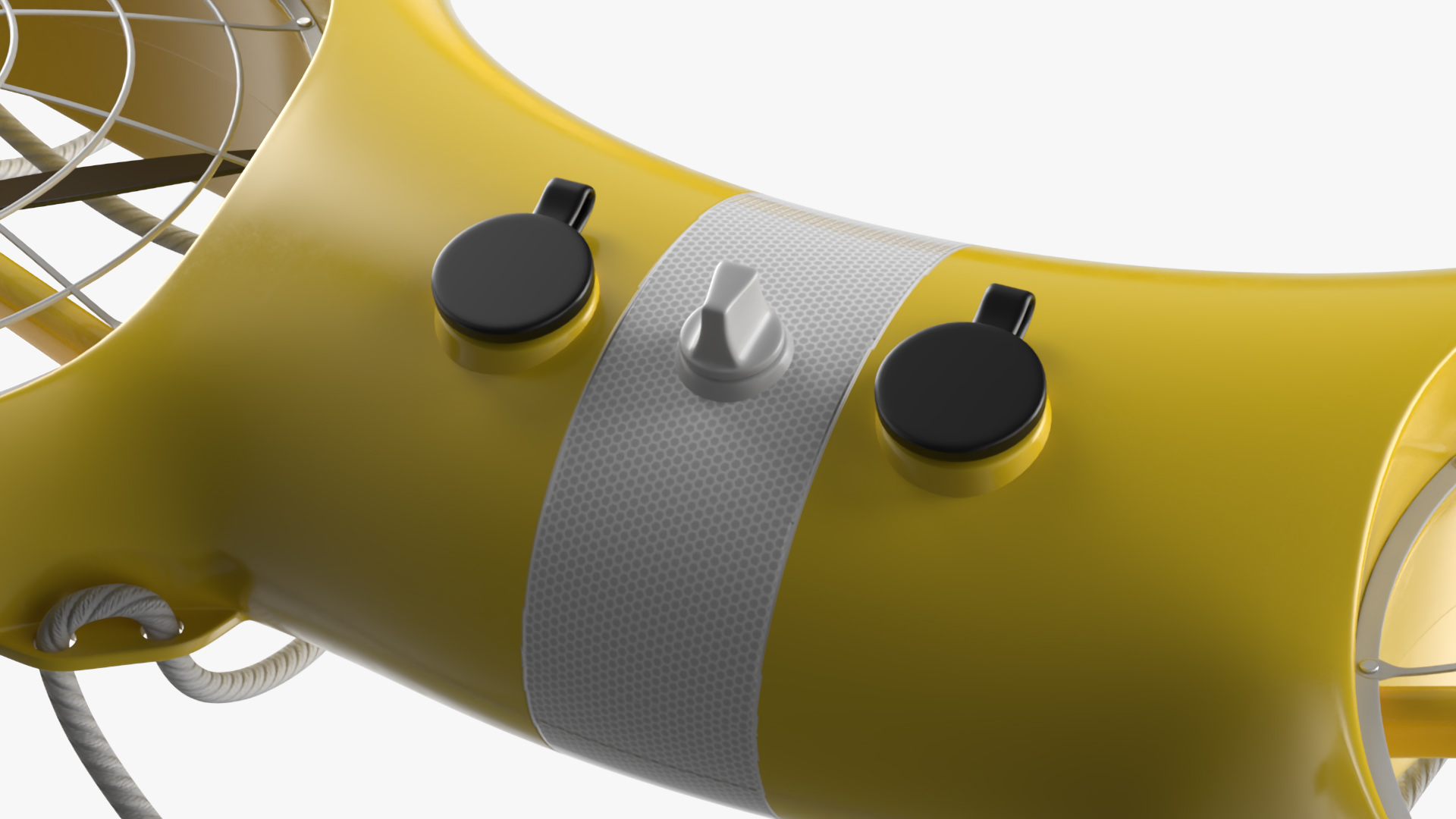 3D model Water Rescue Drone Yellow