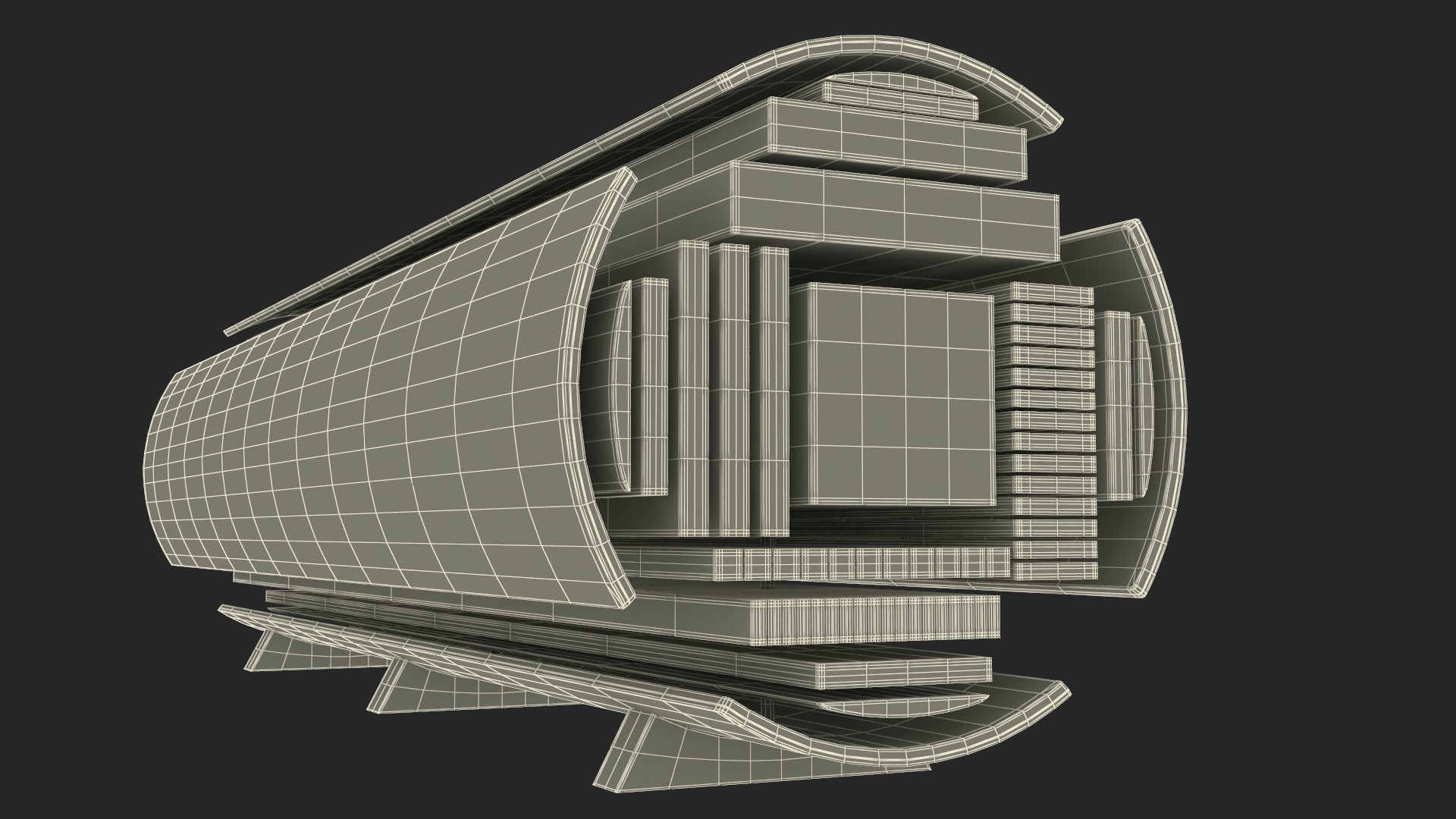 Log Cross Section 3D
