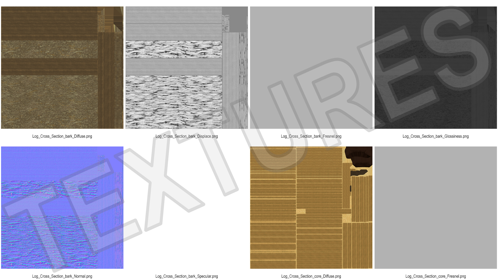 Log Cross Section 3D