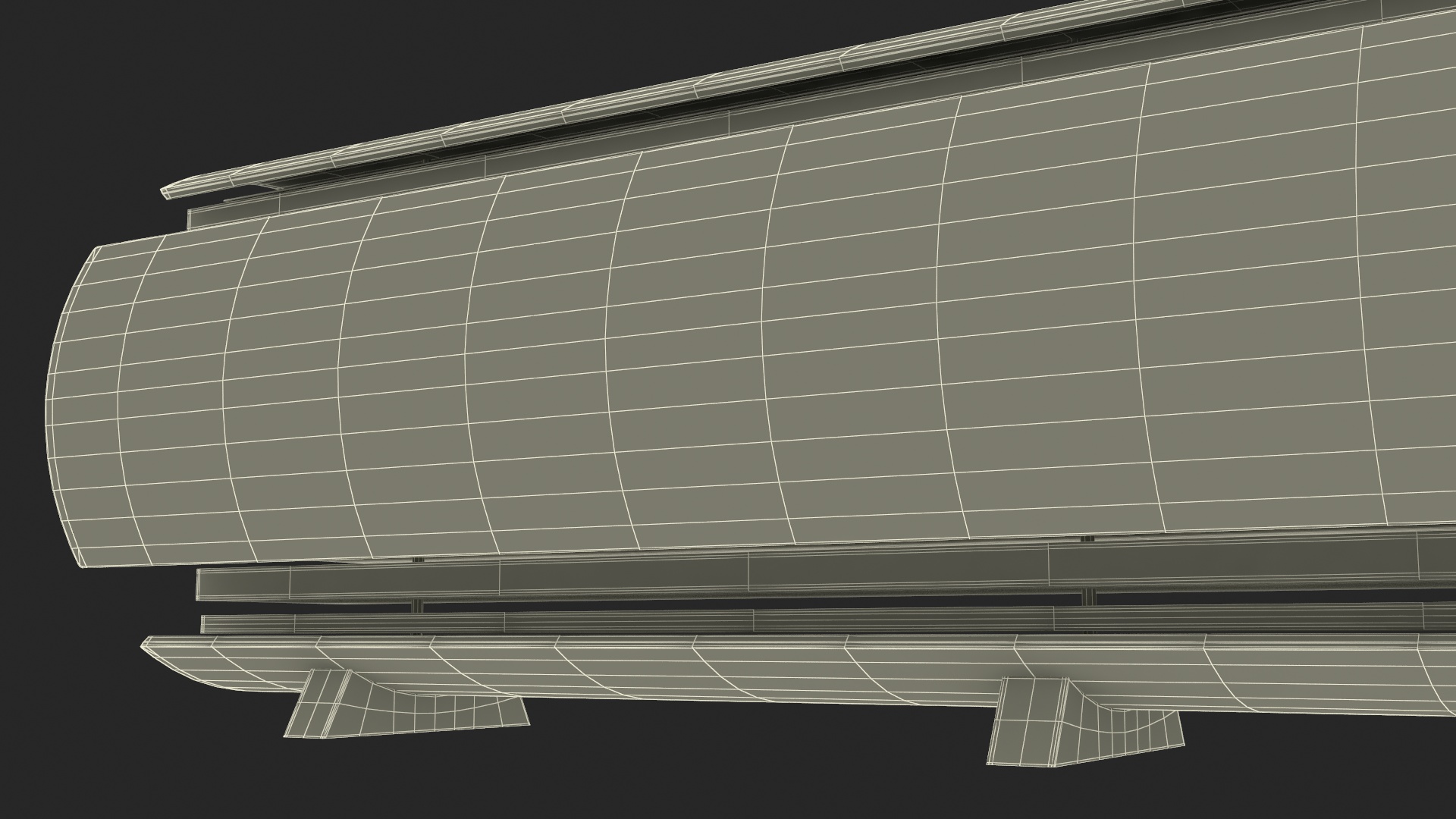 Log Cross Section 3D