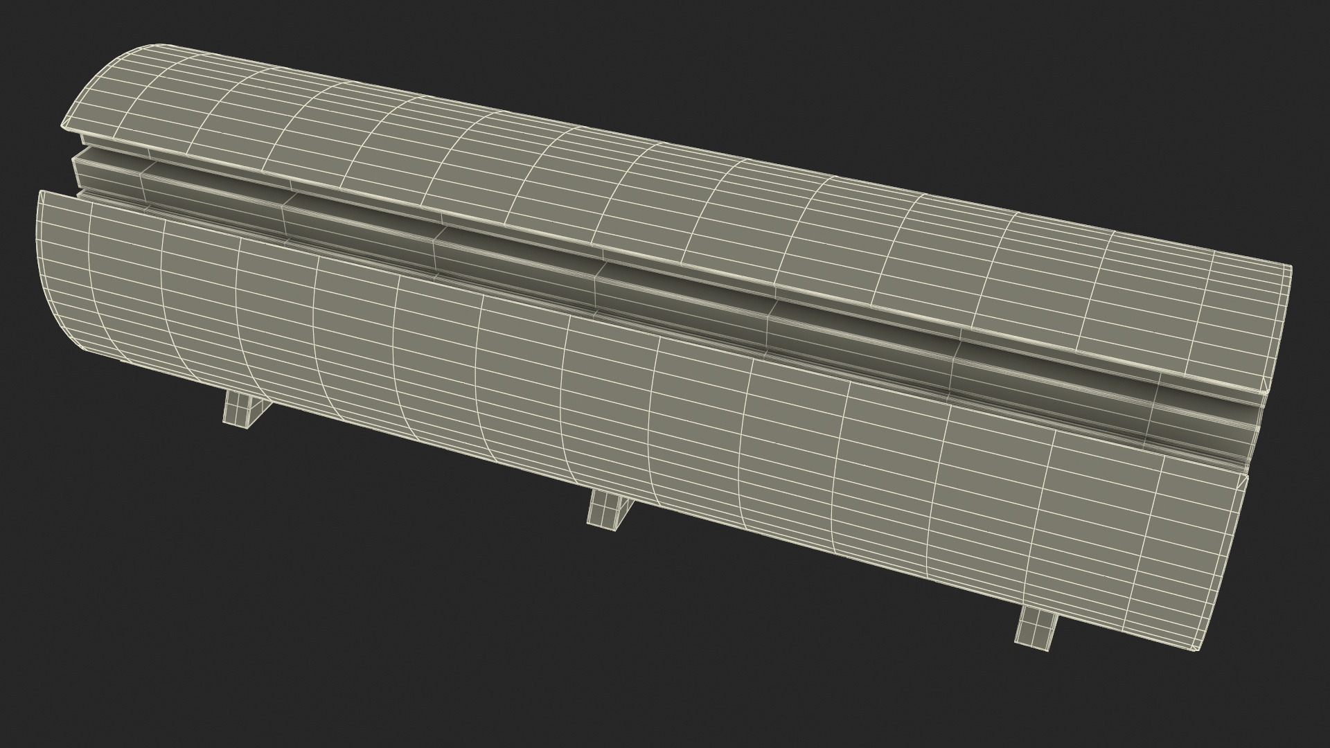 Log Cross Section 3D