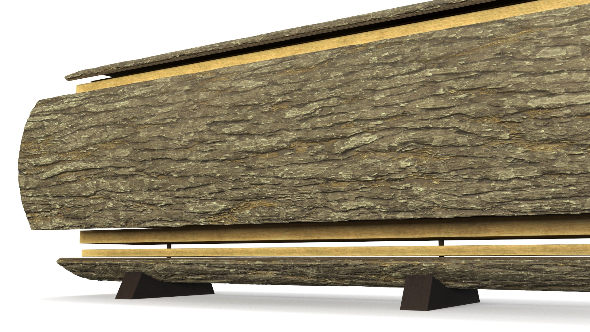 Log Cross Section 3D