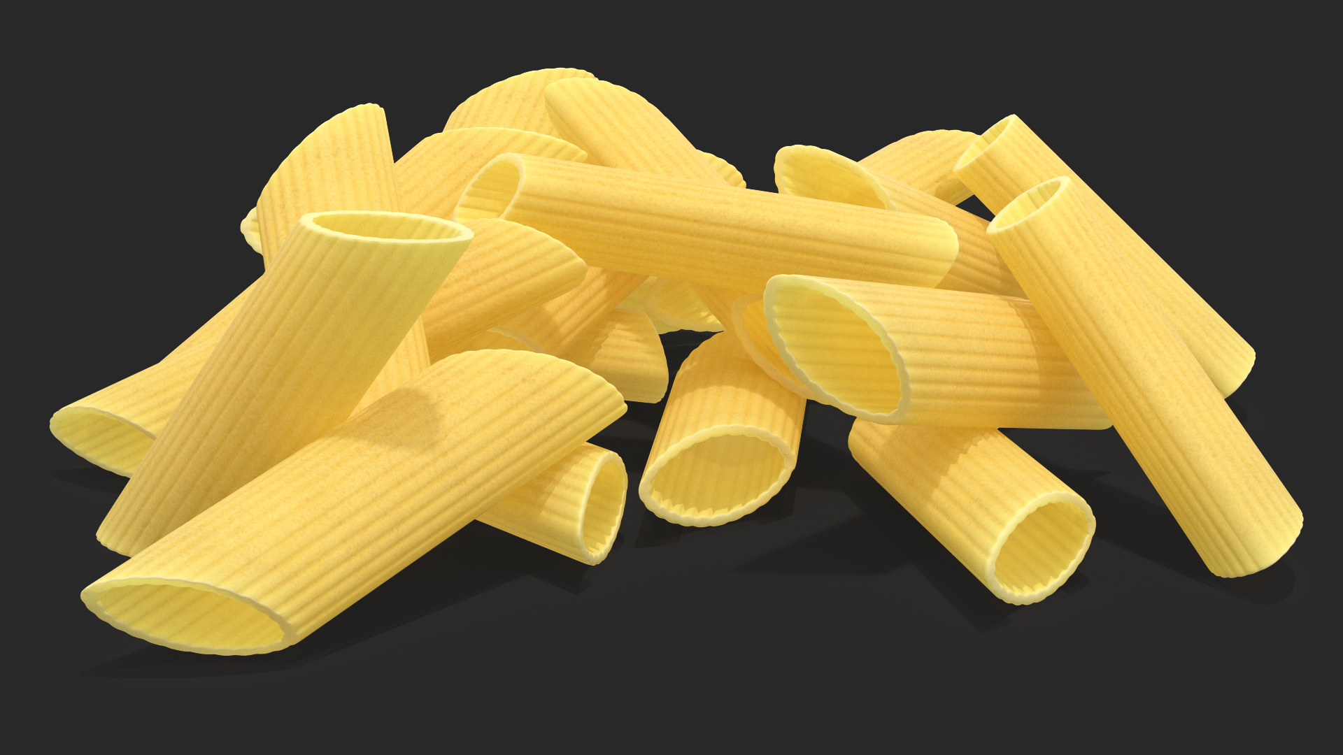 3D Penne Pasta