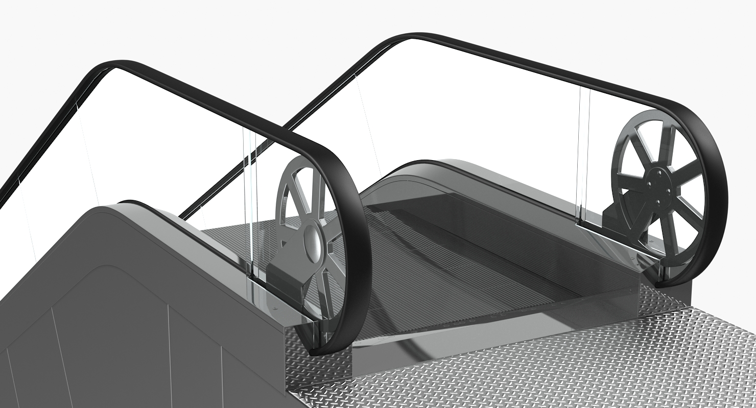 3D Subway Escalator