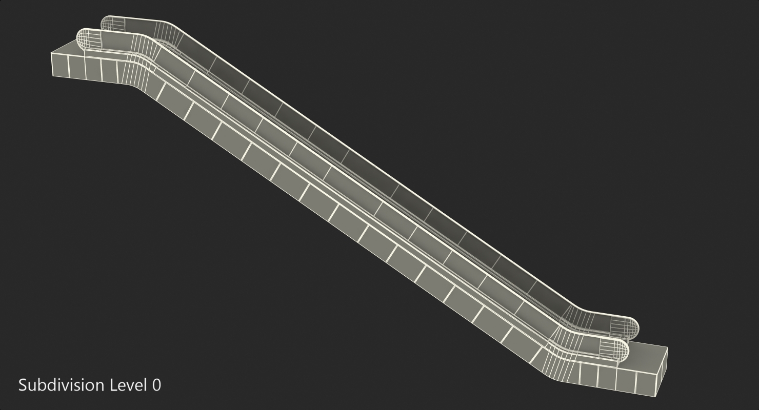 3D Subway Escalator