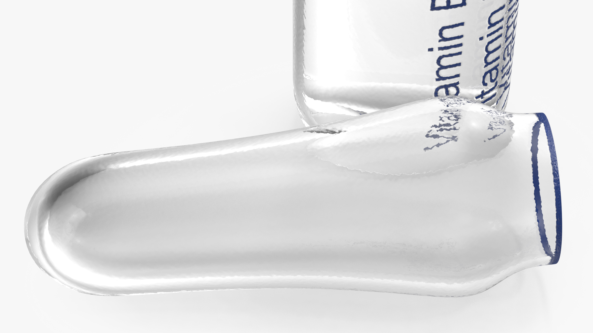 3D Vitamin B Complex 3ml Ampoule Opened
