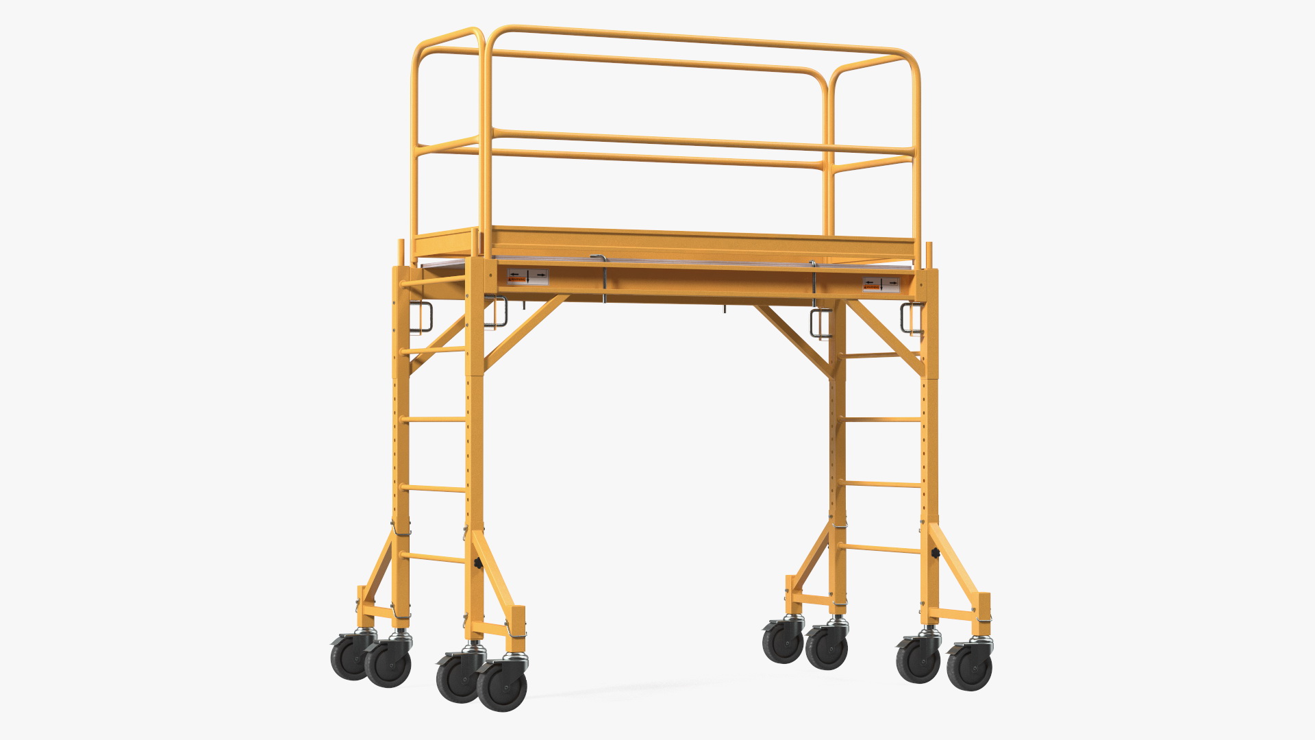 Multi Purpose Scaffold Yellow 3D model