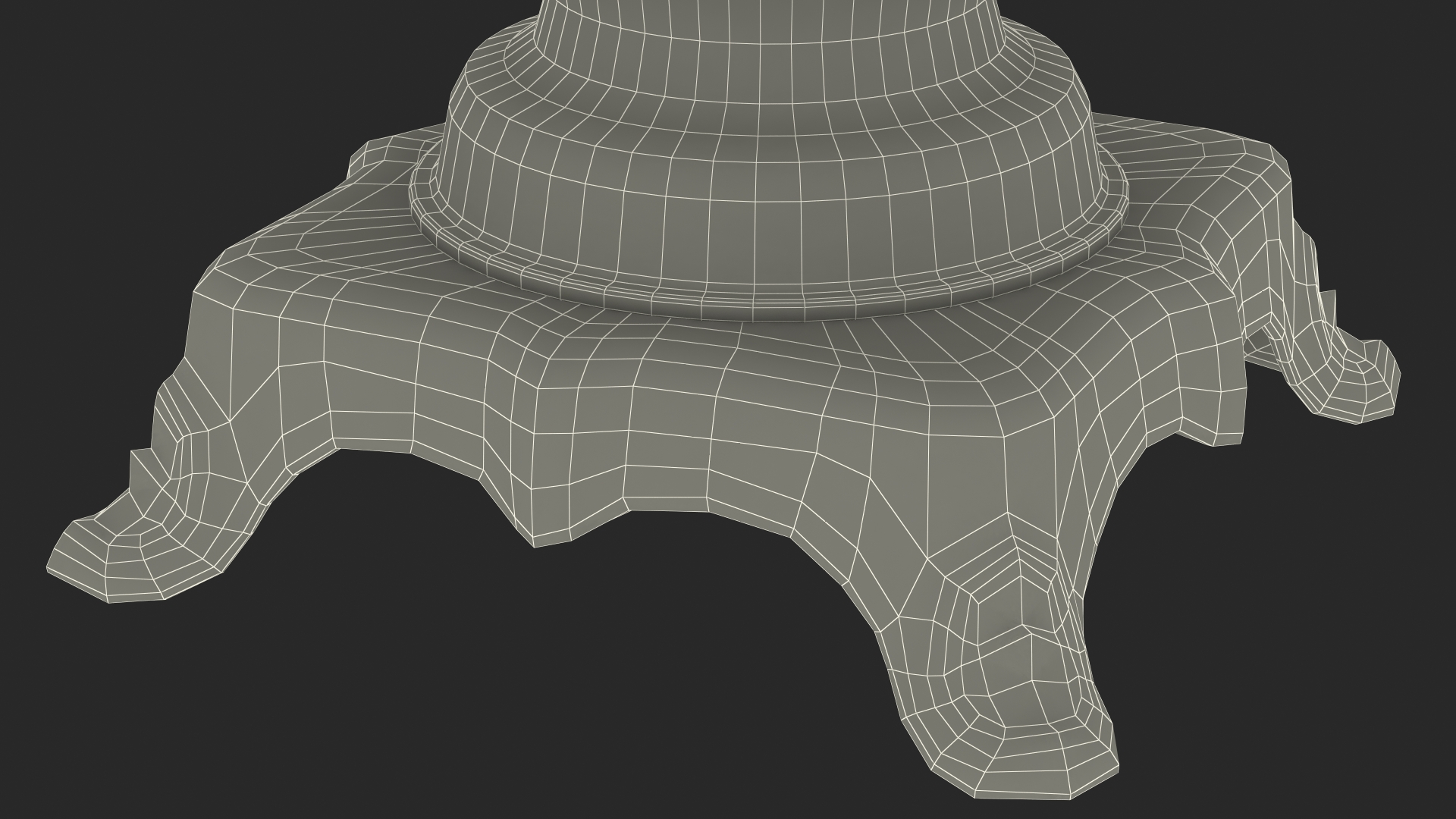 3D model Vintage Khokhloma Samovar