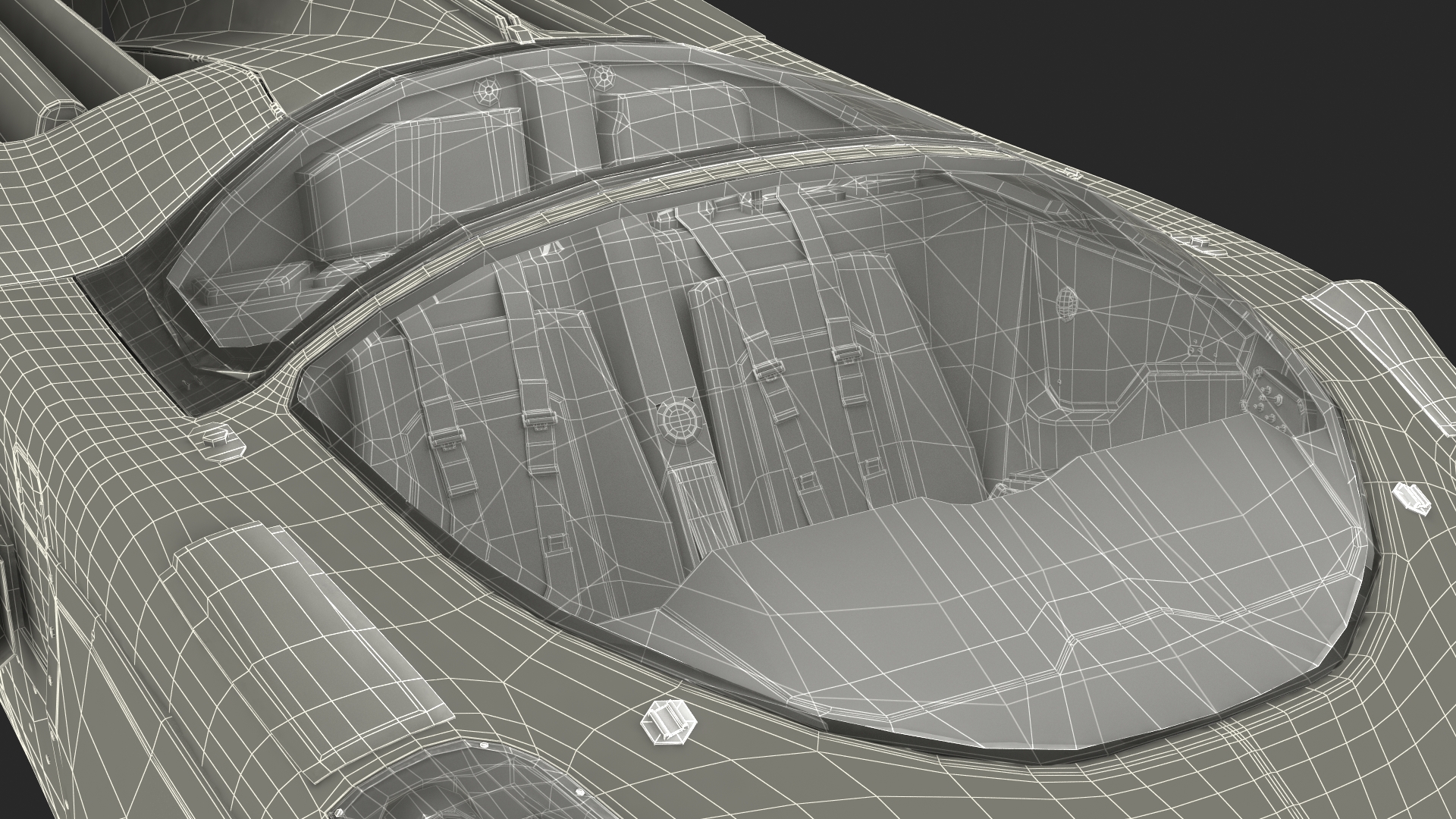 3D AirCar Transported model