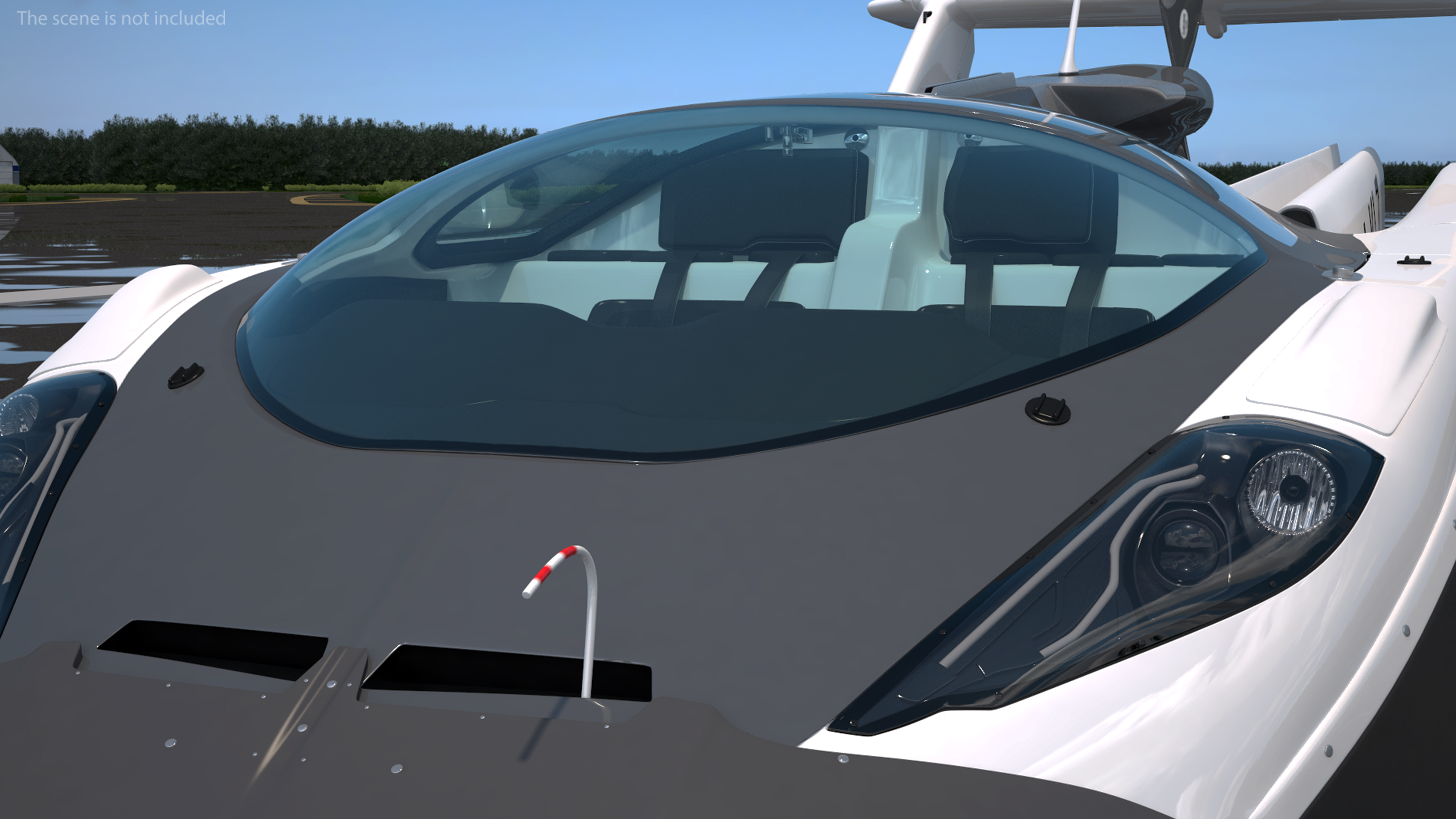 3D AirCar Transported model