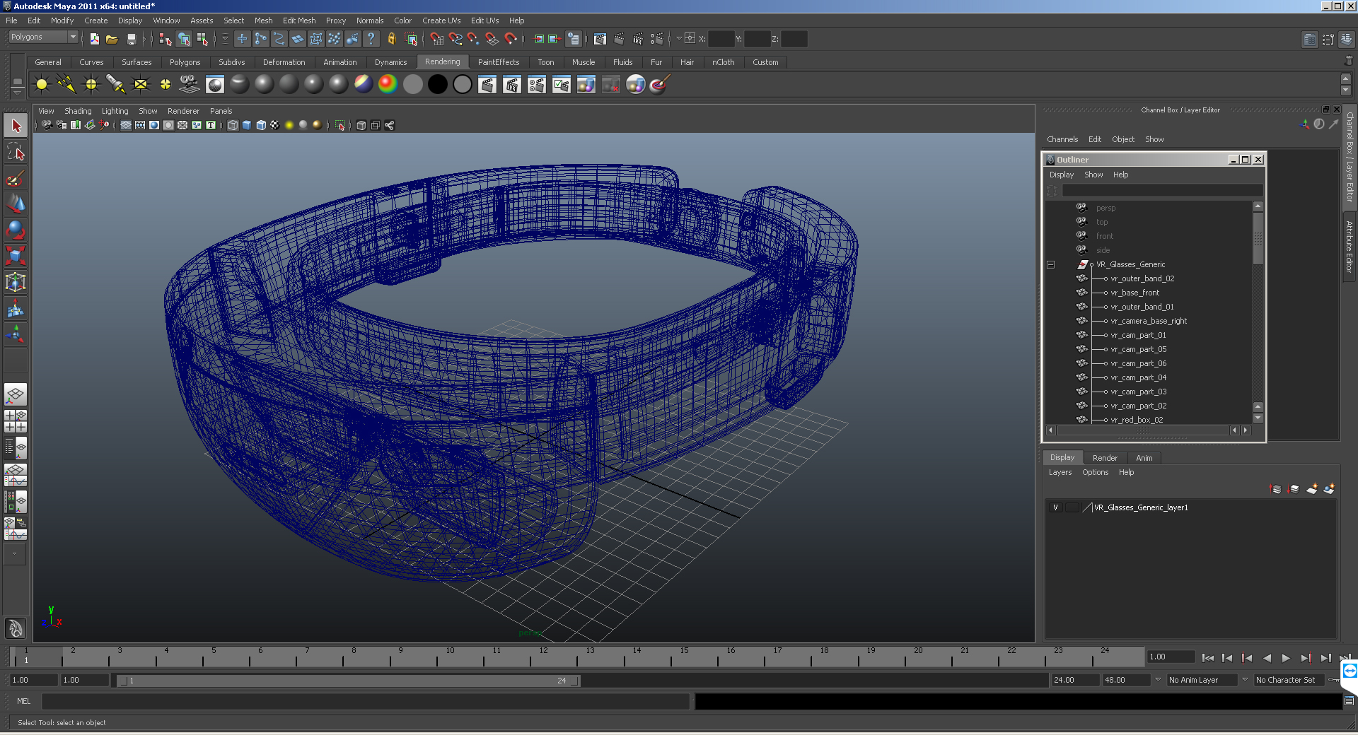 3D VR Microsoft Hololens 2 model
