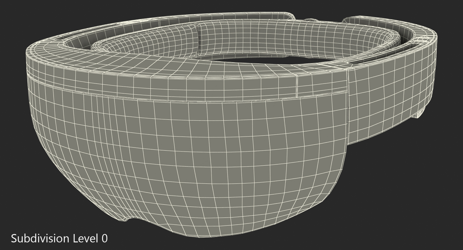 3D VR Microsoft Hololens 2 model