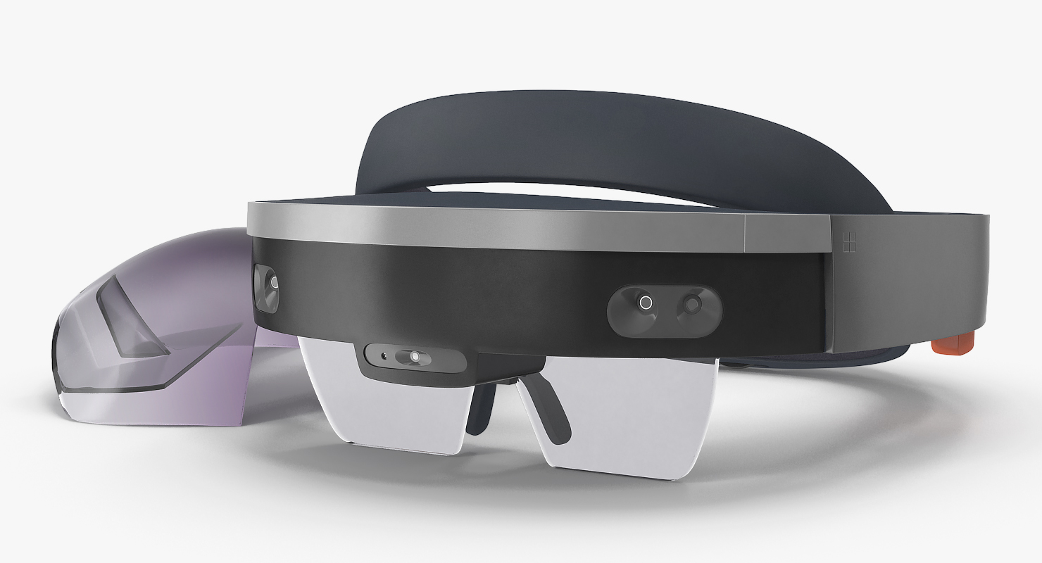 3D VR Microsoft Hololens 2 model