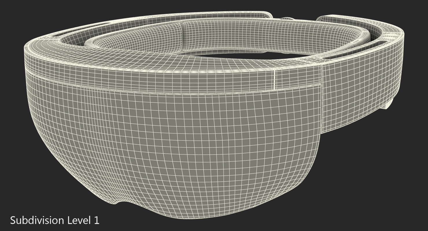 3D VR Microsoft Hololens 2 model