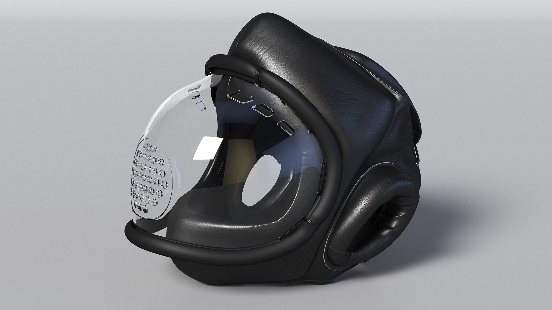 3D model Black Kudo Full Mask