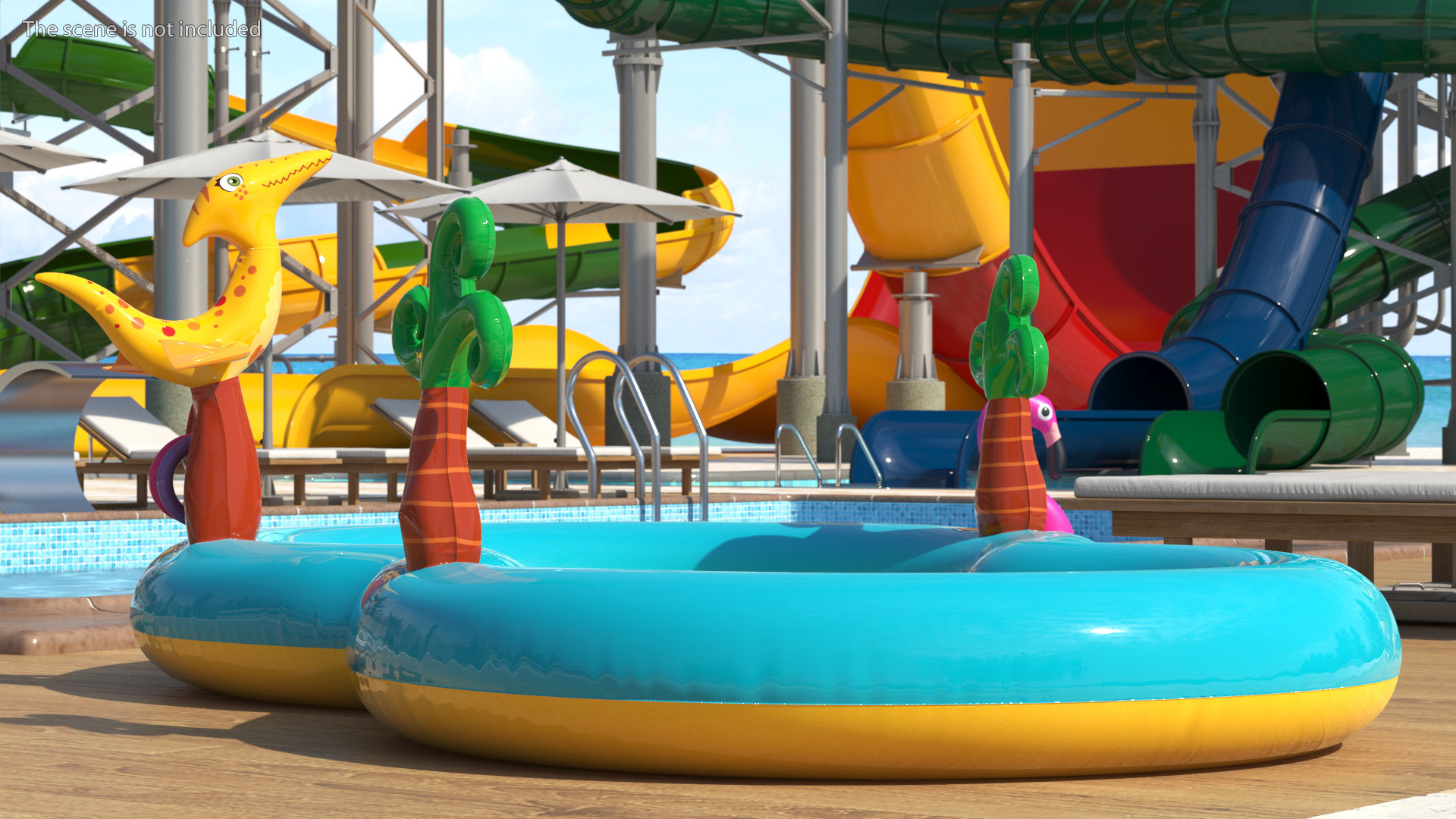 3D model Inflatable Pool