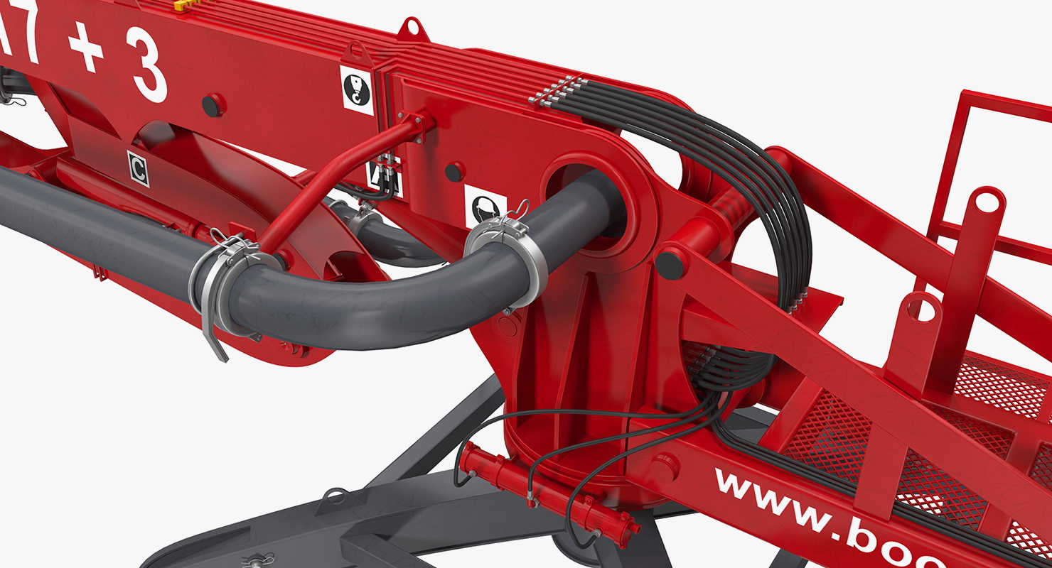 Makina BHD17 Concrete Boom Machine 3D model