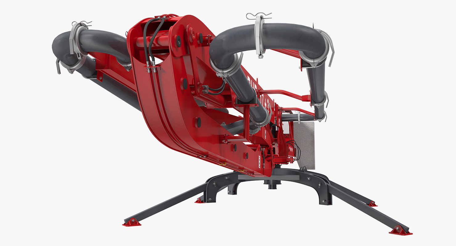 Makina BHD17 Concrete Boom Machine 3D model