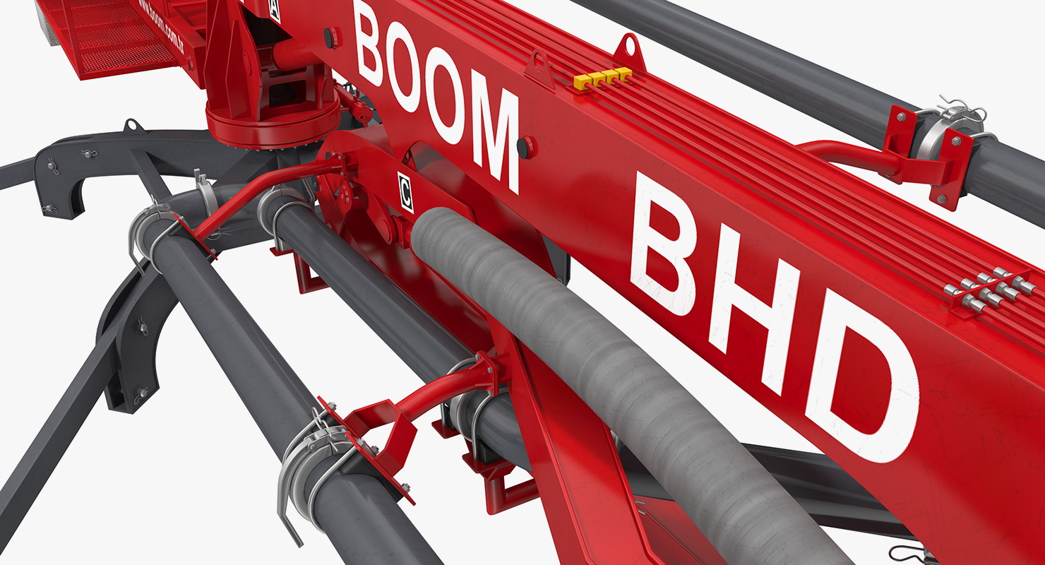Makina BHD17 Concrete Boom Machine 3D model