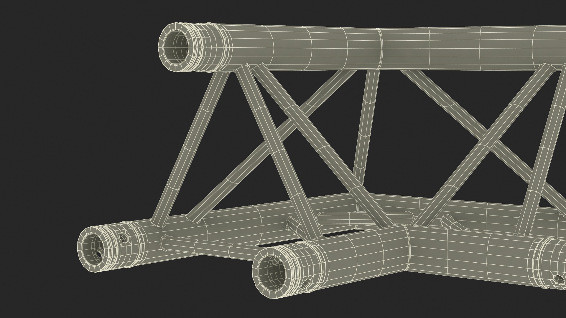 Construction Truss Modular Large 3D