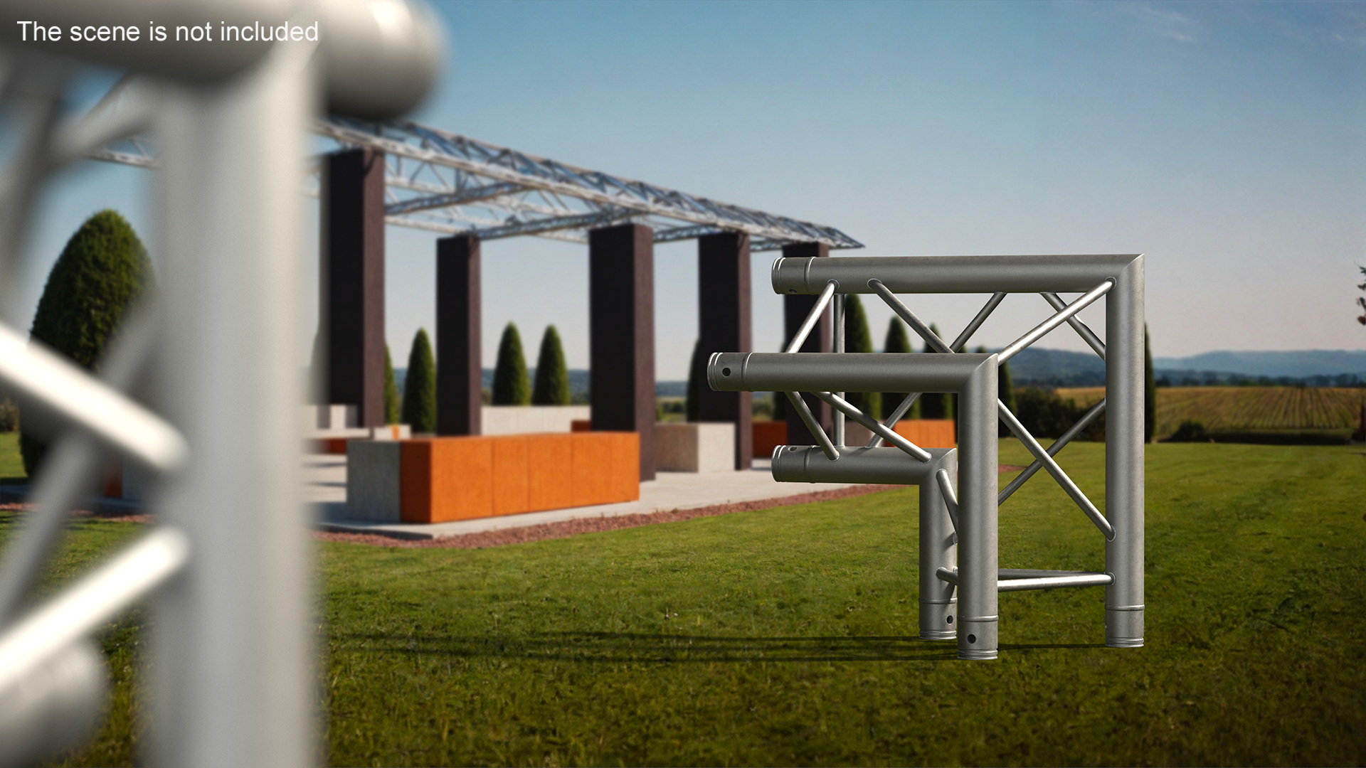 Construction Truss Modular Large 3D