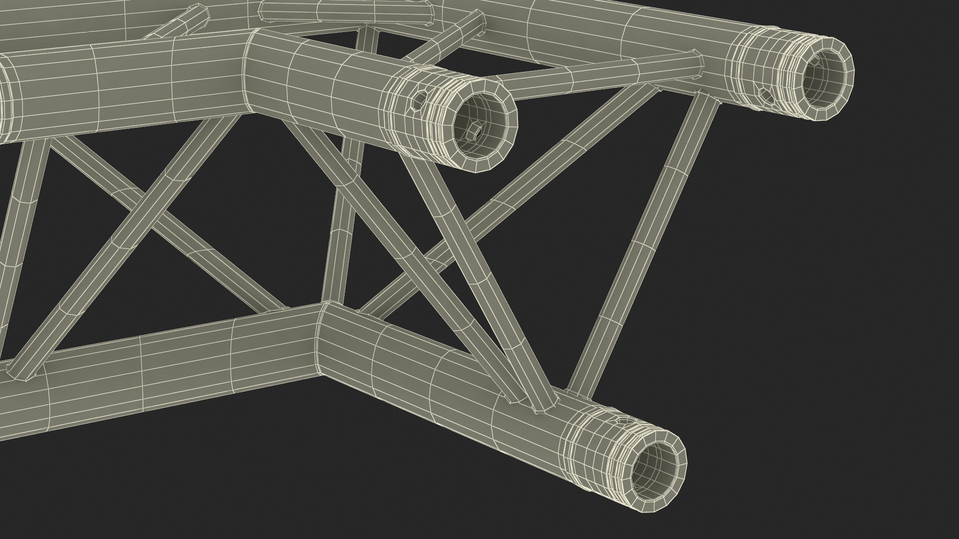 Construction Truss Modular Large 3D